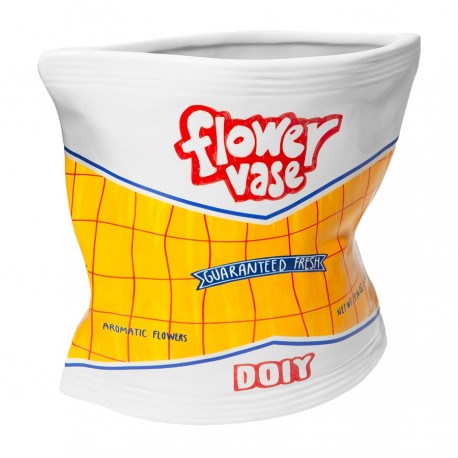 Ваза для цветов corner shop, chips bag, 17 см
