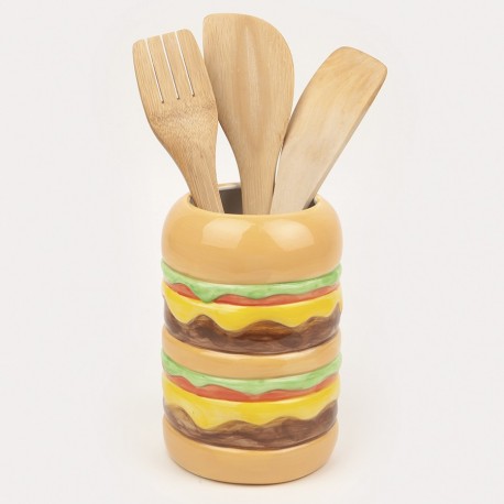 Ваза для цветов fast food, burger, 18 см