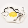 Поднос декоративный fast food, egg, 14,5x14 см
