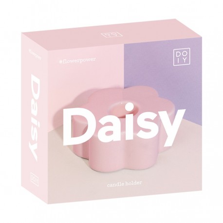 Подсвечник daisy, D8 см, розовый