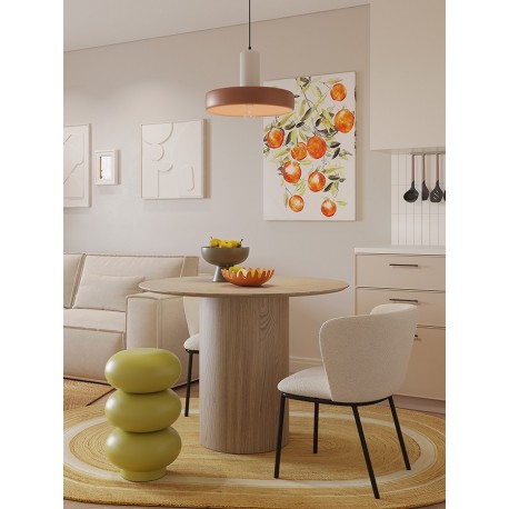 Блюдо laminaria, D22 см, апельсиновая цедра