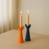Подсвечник laminaria, 15 см, апельсиновая цедра