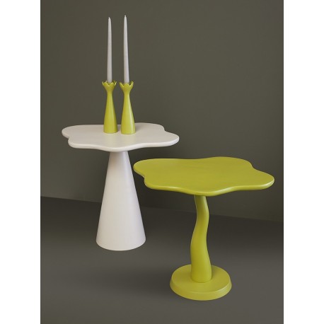 Подсвечник laminaria, 23 см, лайм