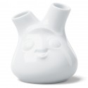 Ваза cheeky, 10 см, белая