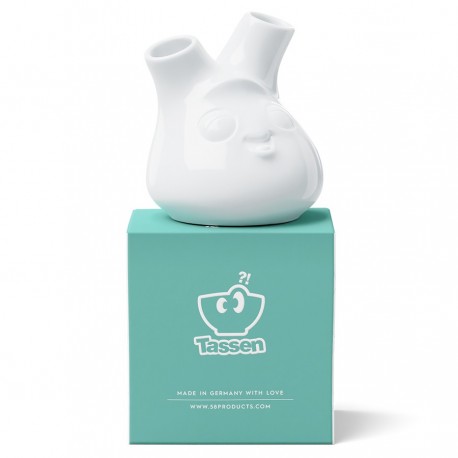 Ваза cheeky, 10 см, белая