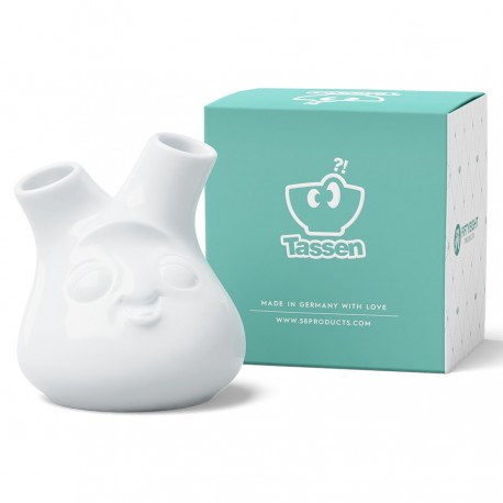 Ваза cheeky, 10 см, белая