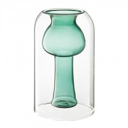 Ваза muse, 20 см, бирюзовая