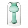 Ваза muse, 20 см, бирюзовая