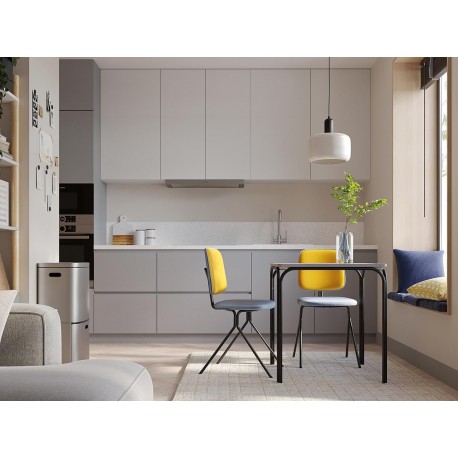 Ваза muse, 22 см, индиго