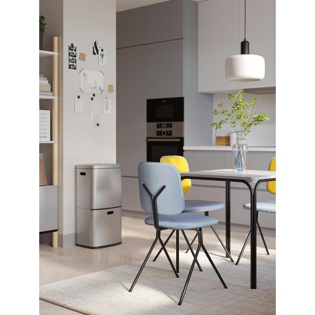 Ваза muse, 22 см, индиго