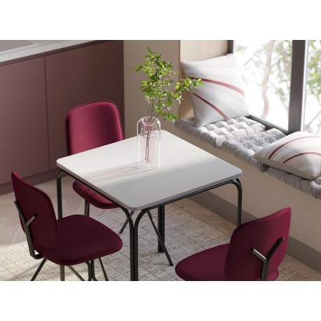 Ваза muse, 25 см, нежно-розовая