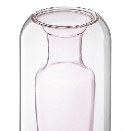Ваза muse, 25 см, нежно-розовая