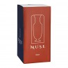 Ваза muse, 25 см, нежно-розовая