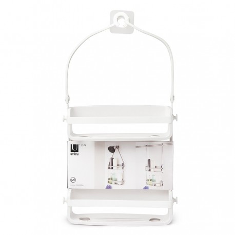 Органайзер для душа flex, белый