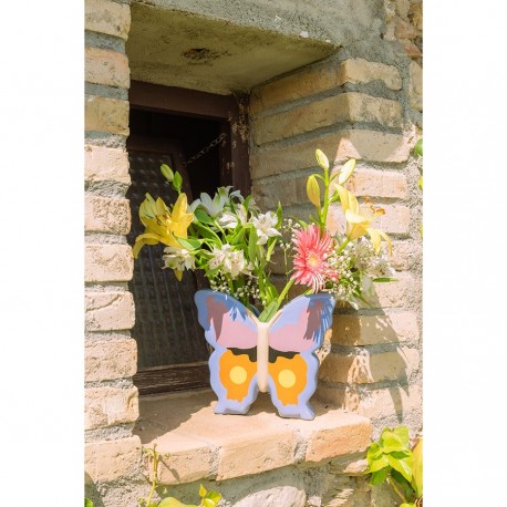 Ваза woodland, butterfly, 20 см