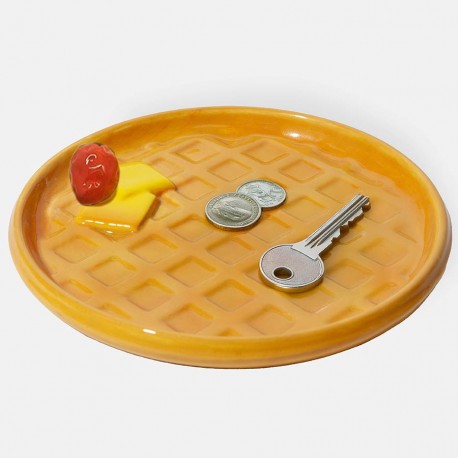 Поднос декоративный, good morning, waffle, D18,5 см