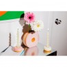 Подсвечник fast food, donut, D7 см, розовый