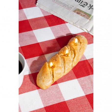 Свеча 3-d good morning, baguette, 20,8 см