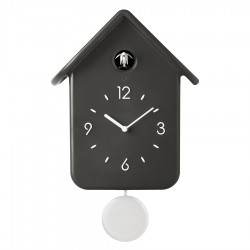 Часы с кукушкой qq, черные