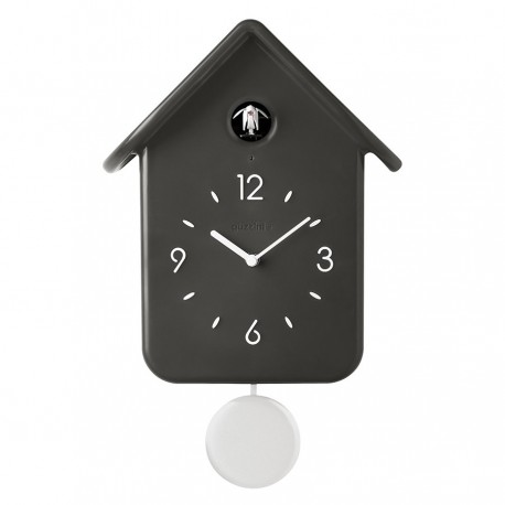 Часы с кукушкой qq, черные