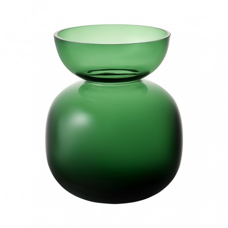 Ваза florum, 20 см, изумрудная