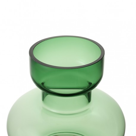 Ваза florum, 25 см, изумрудная