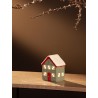 Домик с подсветкой arslev из коллекции new year essential, 11 см