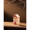Домик с подсветкой fensmark из коллекции new year essential, 15 см