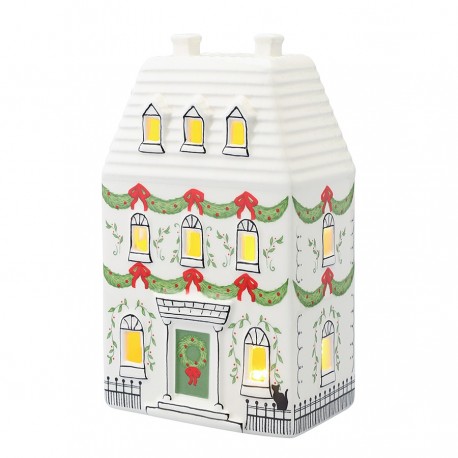 Домик с подсветкой olgod из коллекции new year essential, 19см