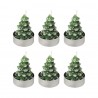 Набор декоративных свечей enchanted woods из коллекции new year essential, 6 шт.