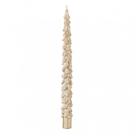 Набор из двух свечей золотого цвета из коллекции new year essential, 25 см