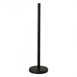 Держатель для туалетной бумаги slim, черный