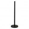 Держатель для туалетной бумаги slim, черный
