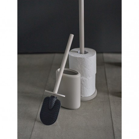 Ершик для унитаза slim, светло-серый