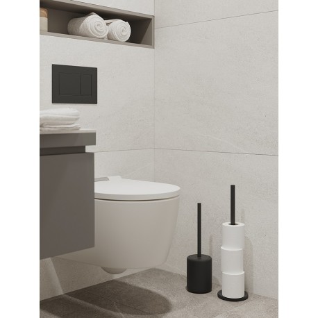 Ершик для унитаза slim, черный