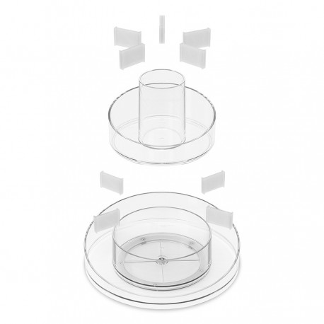 Органайзер для косметики cascada, прозрачный