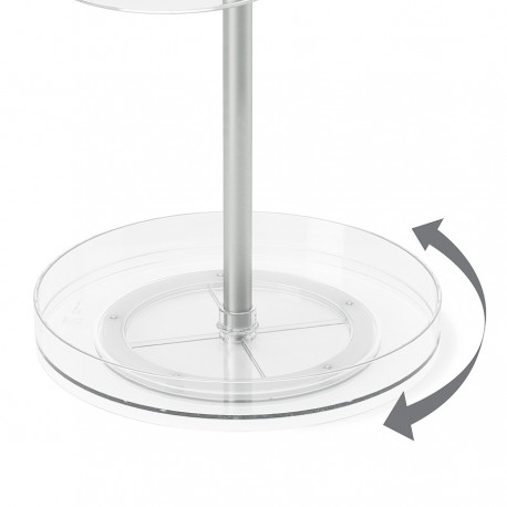 Органайзер для косметики pirouette, прозрачный