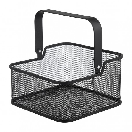 Корзина для хранения ferrant, 20х20х11,5 см, черная
