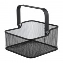 Корзина для хранения ferrant, 20х20х11,5 см, черная