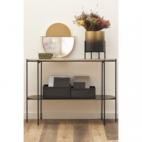 Корзина для хранения lian, 26х16х10 см, черная