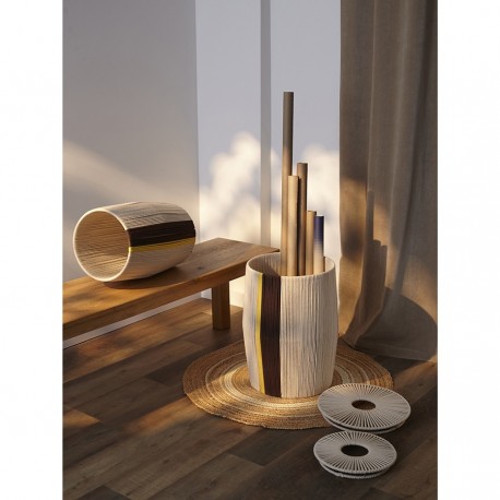 Корзина плетеная conga chocolate из коллекции ethnic, размер l