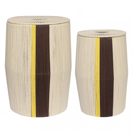 Корзина плетеная conga chocolate из коллекции ethnic, размер m