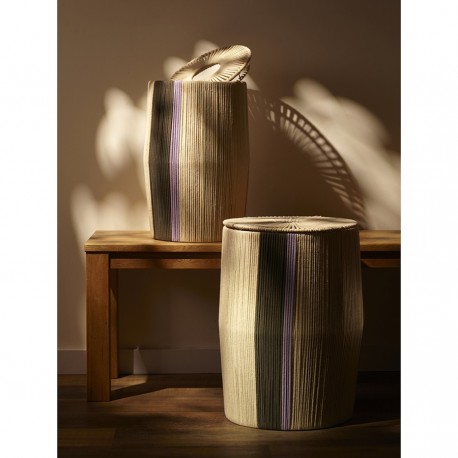 Корзина плетеная conga grey из коллекции ethnic, размер m