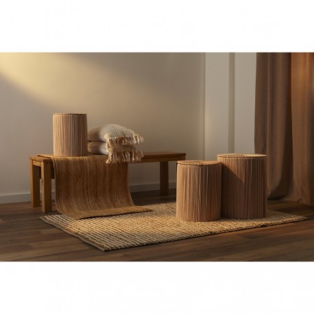 Корзина плетеная dholak beige из коллекции ethnic, размер s